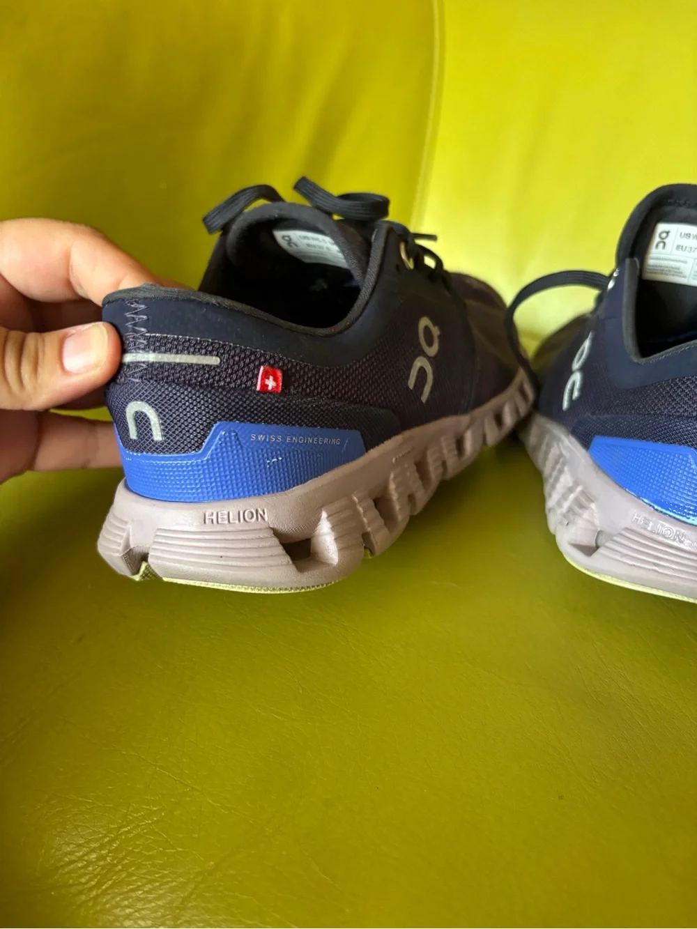 On Cloud X Running Training Shoes Navy Blue Women’s 6.5 CloudTec